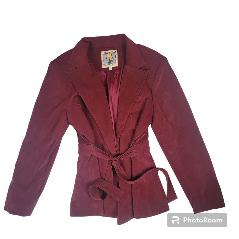 Desert West By Sherry Holt Vintage Jacket Blazer Women's SZ L